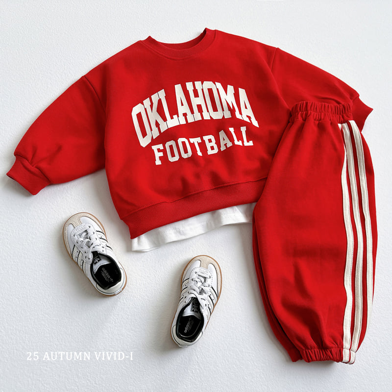 Vivid I - Korean Children Fashion - #todddlerfashion - Triple Line Jogger Pants - 10