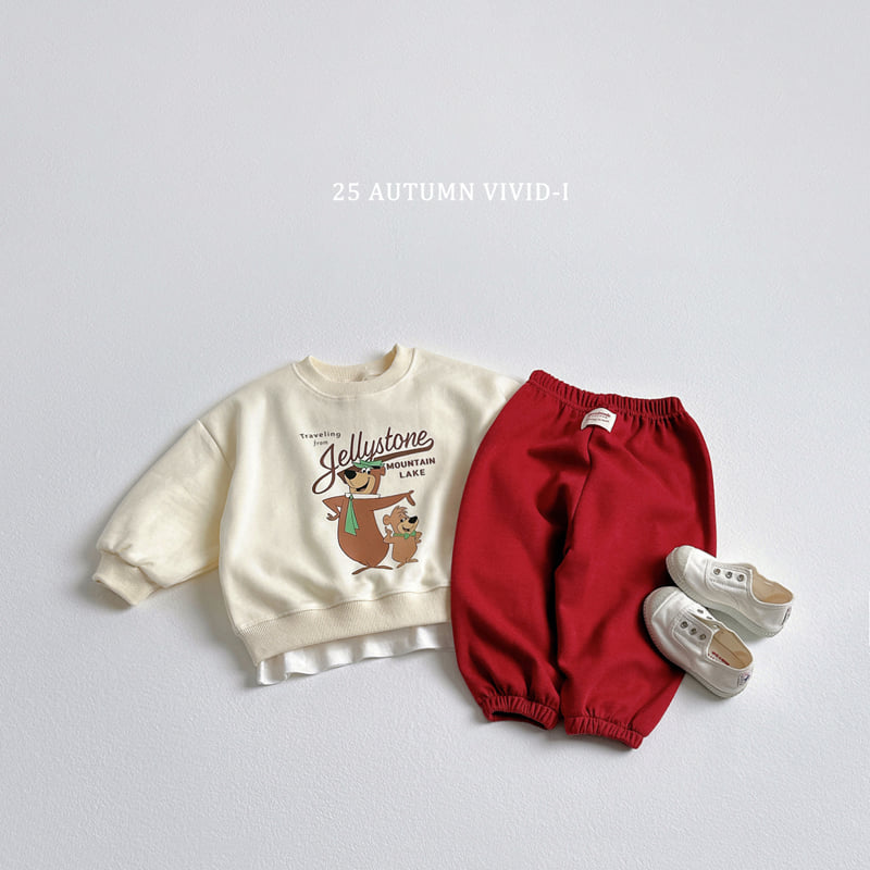 Vivid I - Korean Children Fashion - #toddlerclothing - Travel Bear Sweatshirt - 7