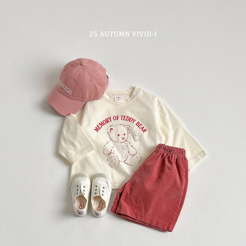 Vivid I - Korean Children Fashion - #toddlerclothing - Corduroy Shorts - 11