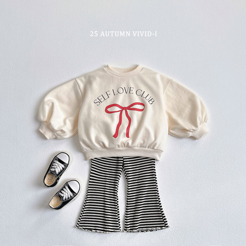 Vivid I - Korean Children Fashion - #toddlerclothing - Fall Ribbon Bootcut Set - 11