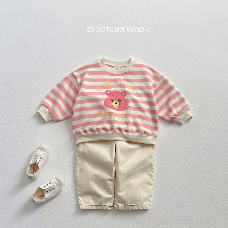Vivid I - Korean Children Fashion - #toddlerclothing - Fall Stitch Cotton Pants - 5