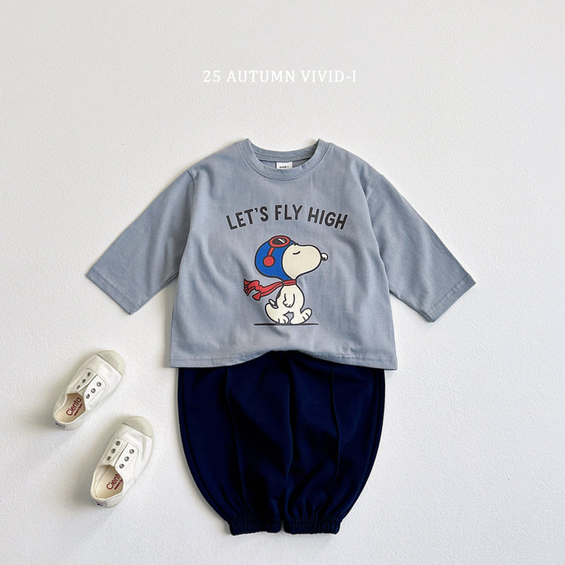 Vivid I - Korean Children Fashion - #toddlerclothing - Fly Dog Tee - 10