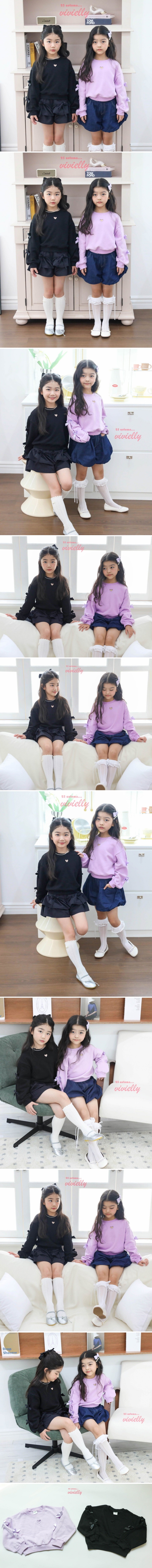 Vivielly - Korean Children Fashion - #childrensboutique - Romance Sweatshirt - 2