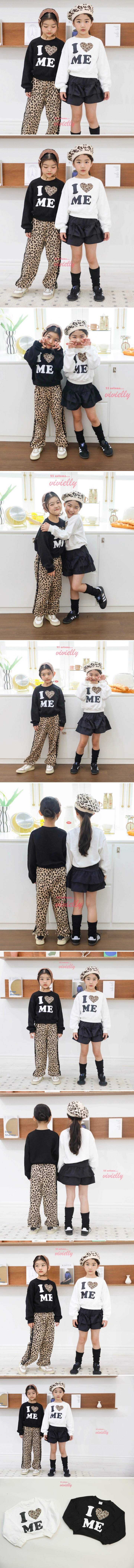 Vivielly - Korean Children Fashion - #designkidswear - Leopard Sweatshirt - 2