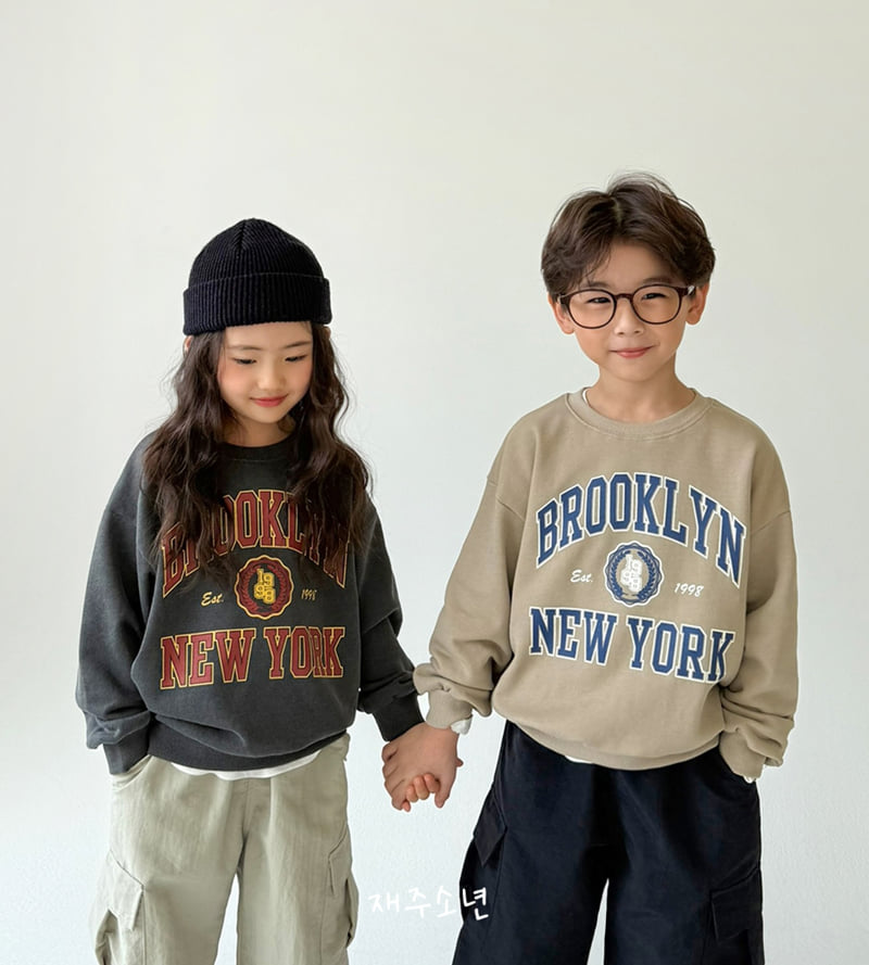 Witty Boy - Korean Children Fashion - #Kfashion4kids - Brooklyn Sweatshirt - 9