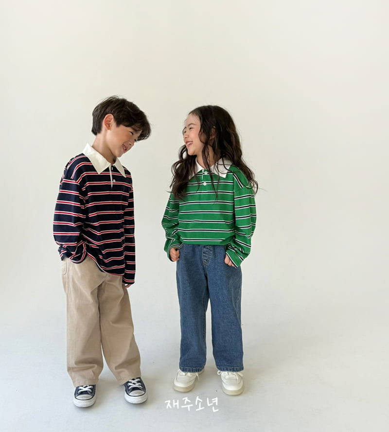 Witty Boy - Korean Children Fashion - #kidzfashiontrend - Premium Stretch Pants - 4