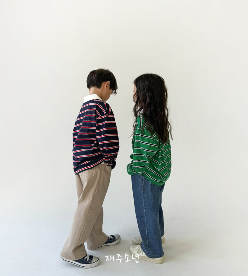 Witty Boy - Korean Children Fashion - #prettylittlegirls - Milano Collar Tee - 4