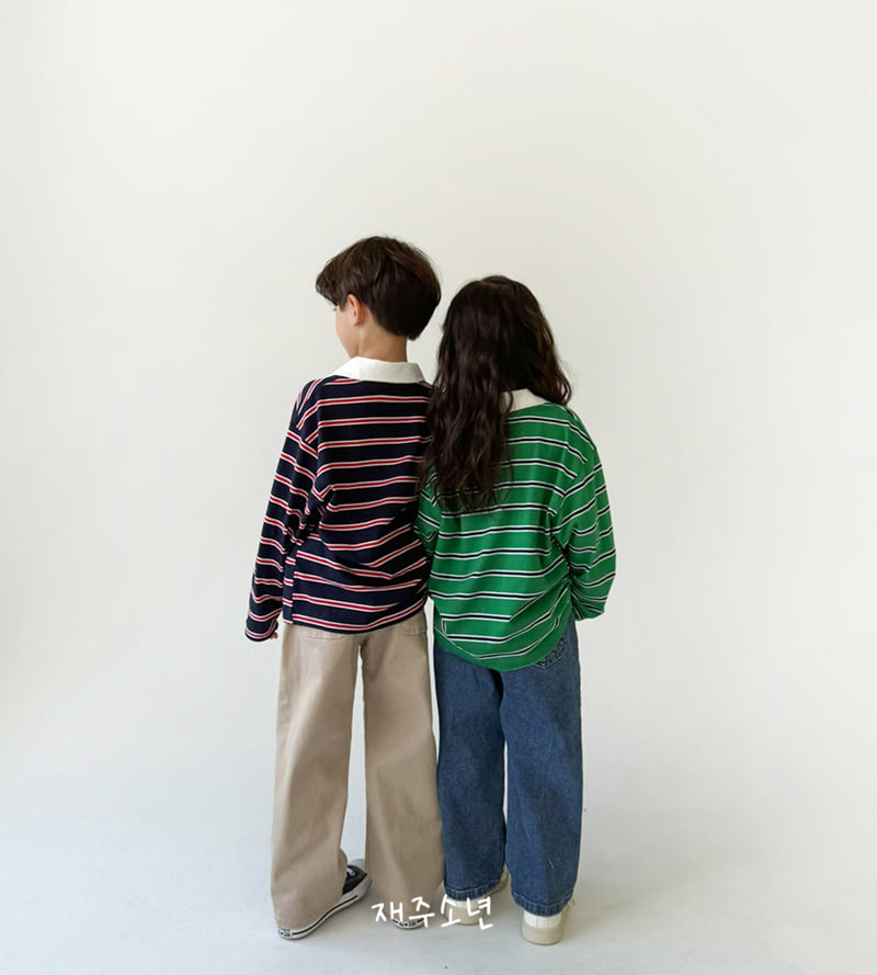 Witty Boy - Korean Children Fashion - #childofig - Milano Collar Tee - 5