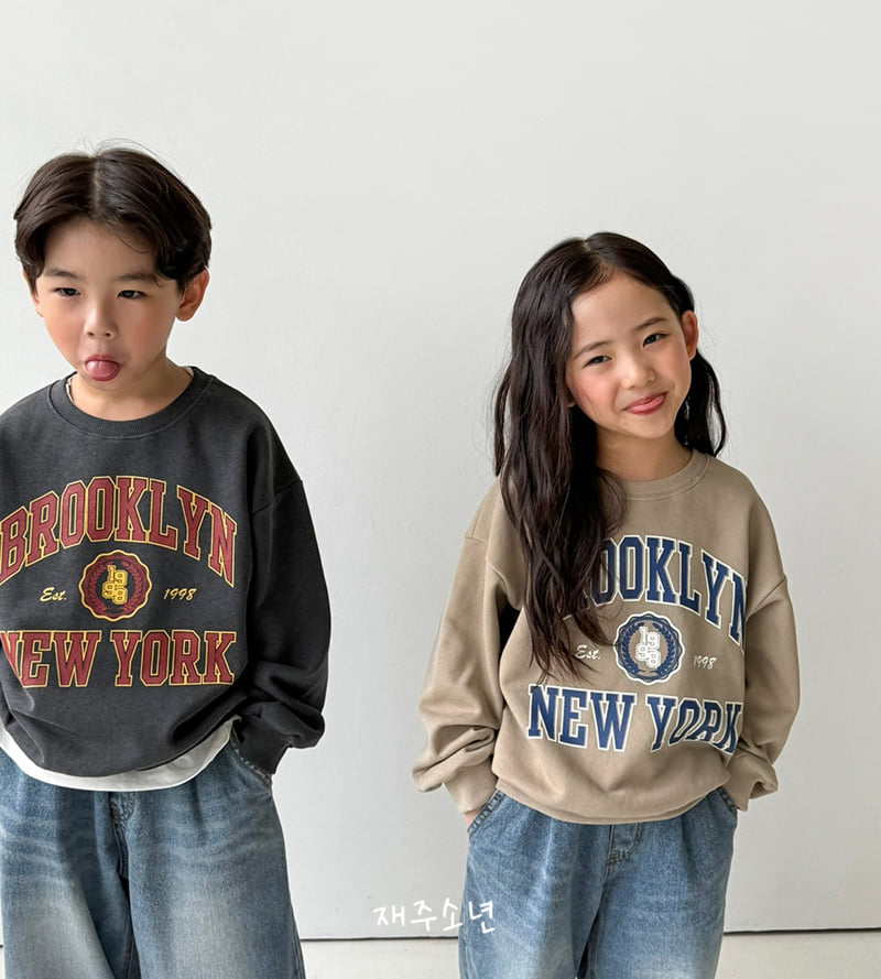 Witty Boy - Korean Children Fashion - #childofig - Brooklyn Sweatshirt