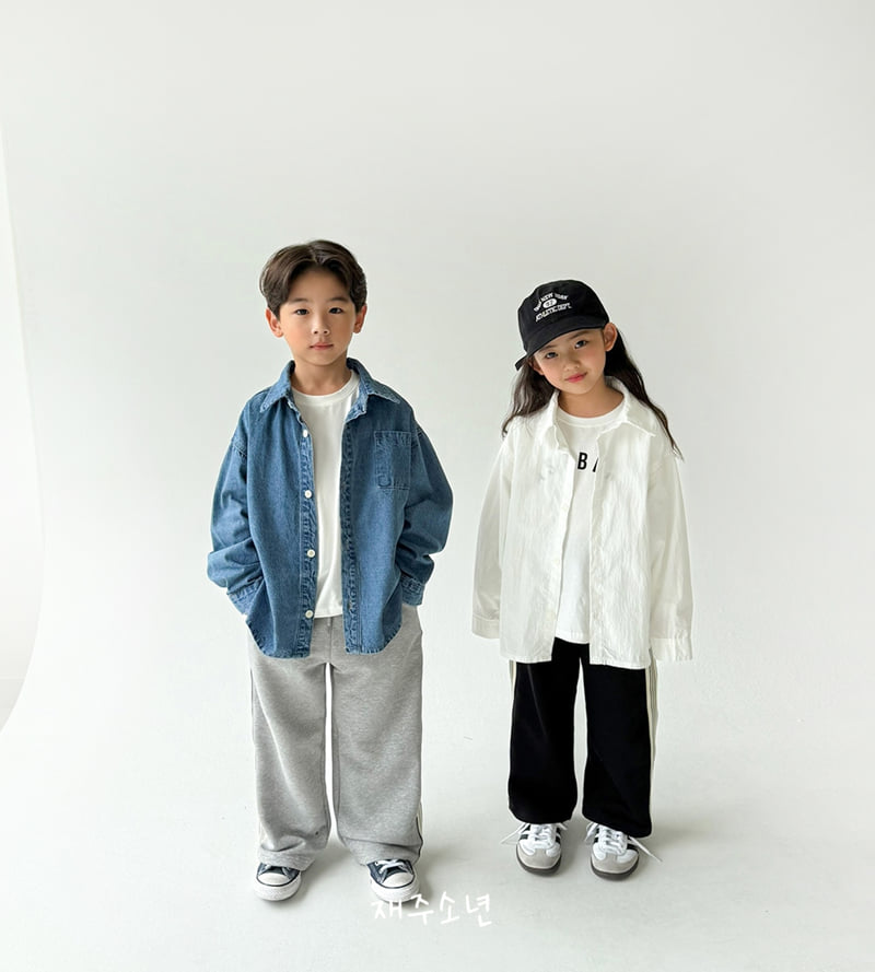 Witty Boy - Korean Children Fashion - #childofig - Highteen Track Pants - 2