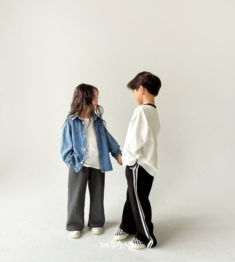 Witty Boy - Korean Children Fashion - #childofig - Inner Short Sleeve Tee - 8