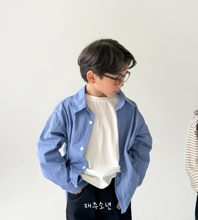 Witty Boy - Korean Children Fashion - #childofig - Roy Oversized Shirt - 7