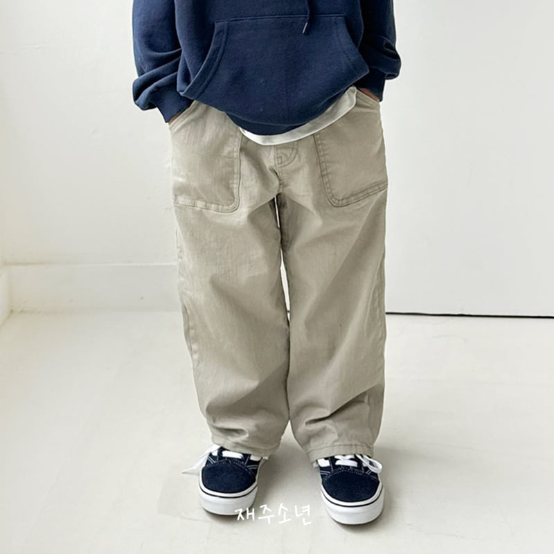 Witty Boy - Korean Children Fashion - #childofig - Fatigue Stretch Pants - 6