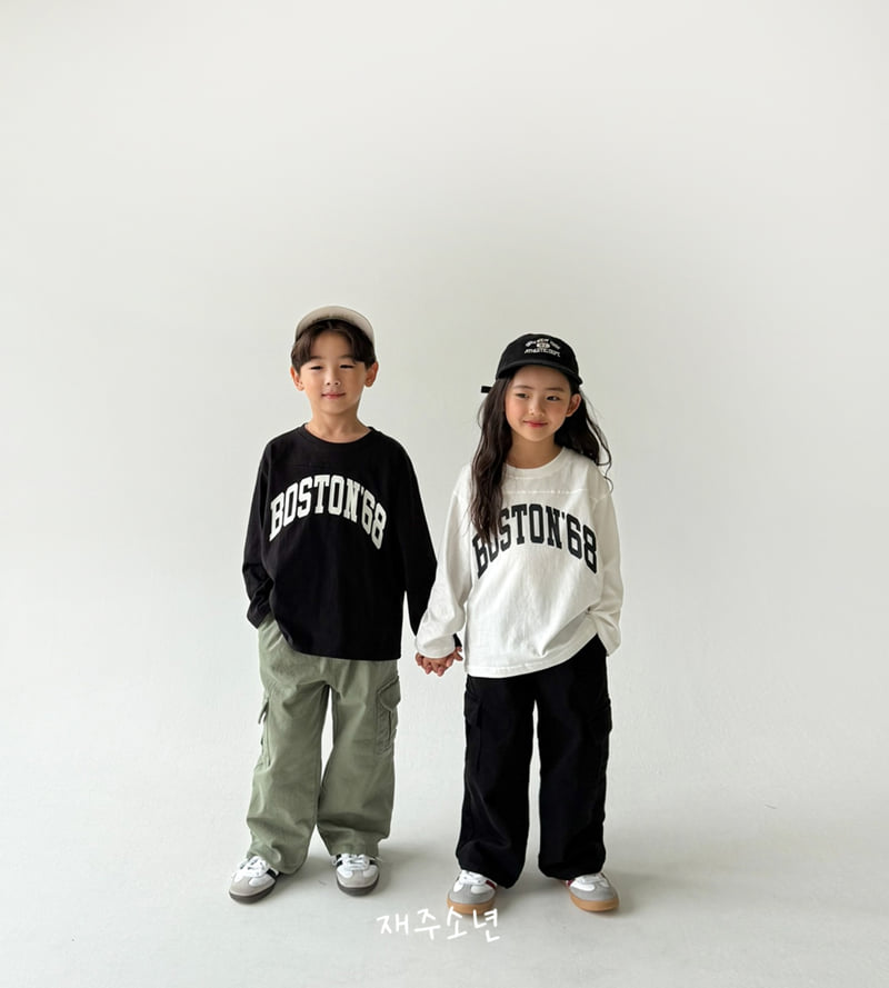 Witty Boy - Korean Children Fashion - #childofig - Army Cargo Pants - 2