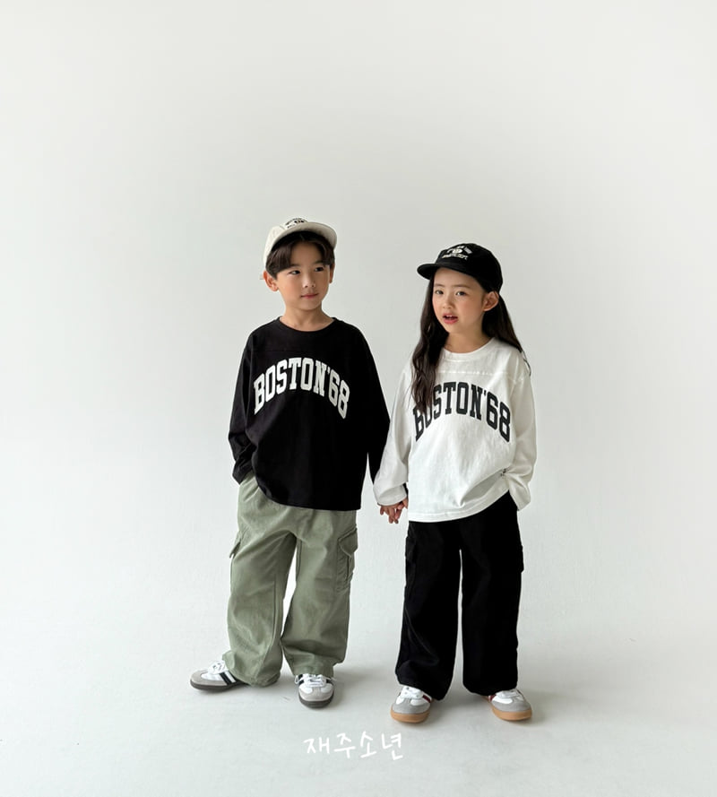 Witty Boy - Korean Children Fashion - #childofig - Army Cargo Pants - 3