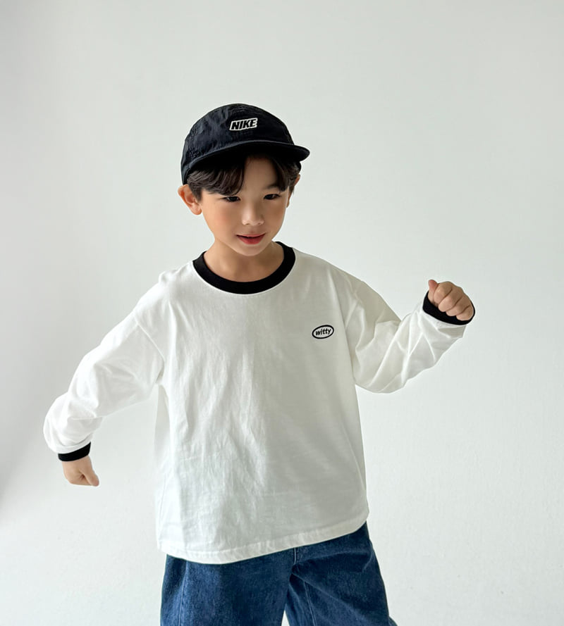 Witty Boy - Korean Children Fashion - #childofig - Witty Ringer Tee