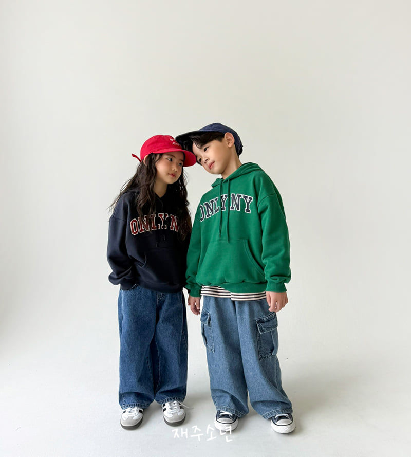Witty Boy - Korean Children Fashion - #childofig - Hip Cargo Denim Pants - 9