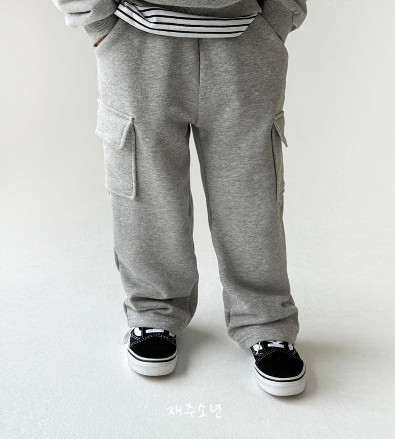 Witty Boy - Korean Children Fashion - #childofig - Cargo Training Pants - 6