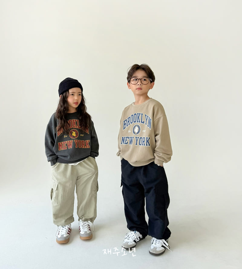 Witty Boy - Korean Children Fashion - #childrensboutique - Brooklyn Sweatshirt - 2