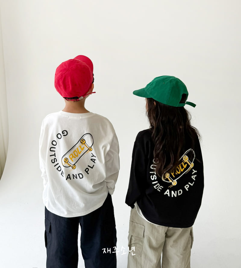 Witty Boy - Korean Children Fashion - #childrensboutique - Skate Tee