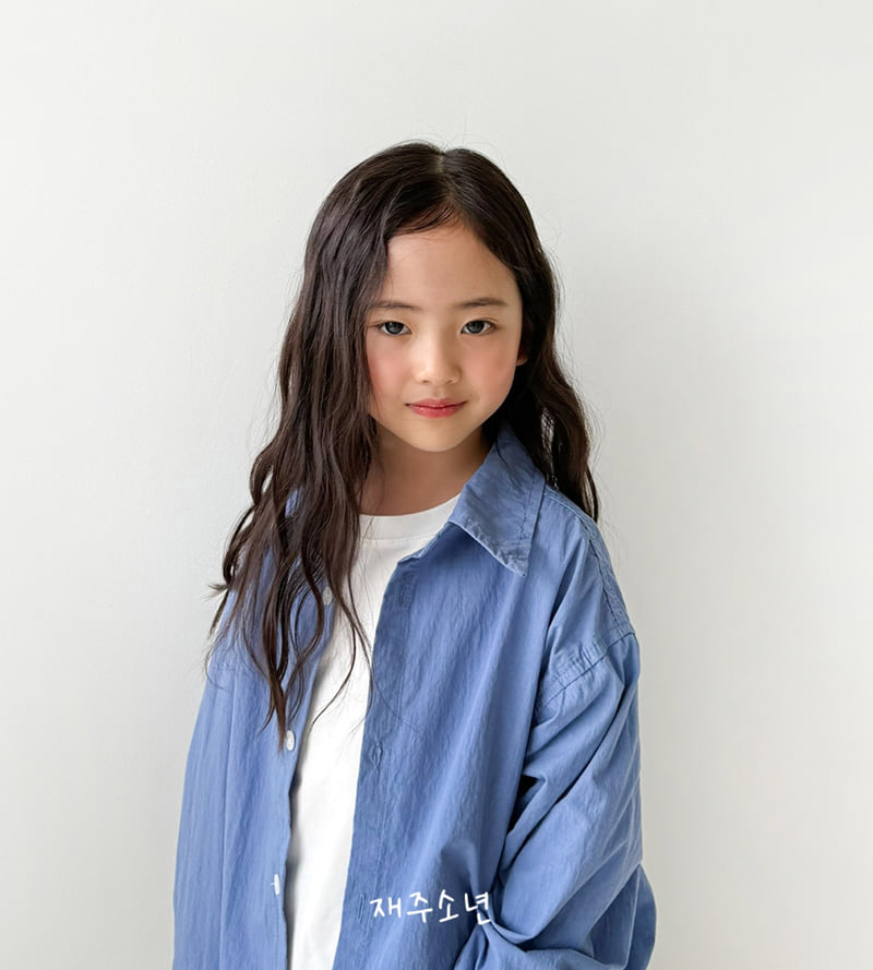 Witty Boy - Korean Children Fashion - #childrensboutique - Roy Oversized Shirt - 8