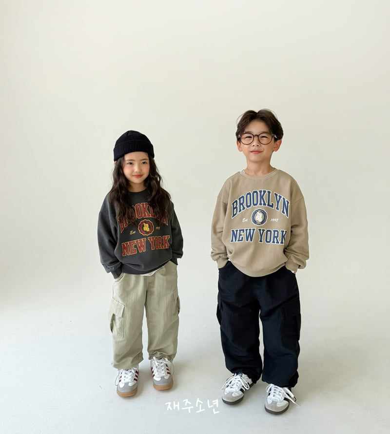 Witty Boy - Korean Children Fashion - #designkidswear - Brooklyn Sweatshirt - 3