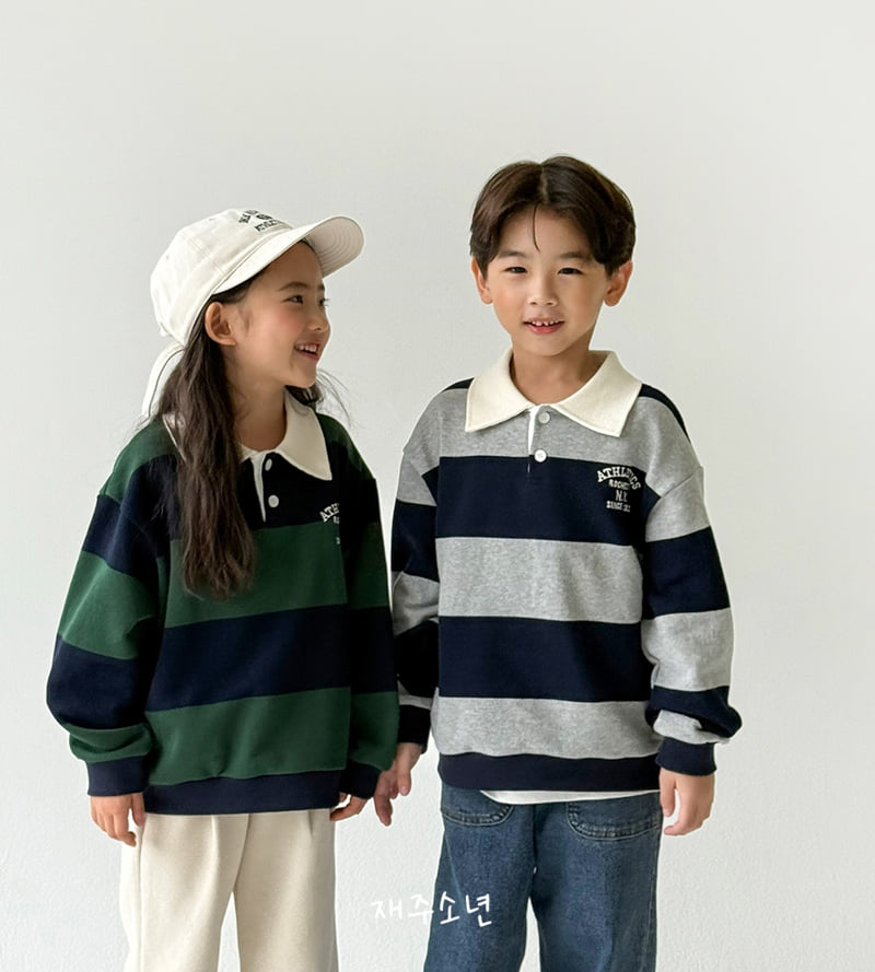 Witty Boy - Korean Children Fashion - #designkidswear - Athletic Sweatshirt