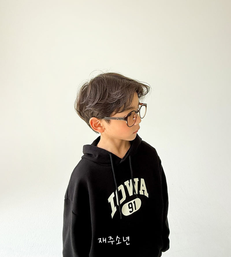 Witty Boy - Korean Children Fashion - #designkidswear - Iowa Hoodie - 6