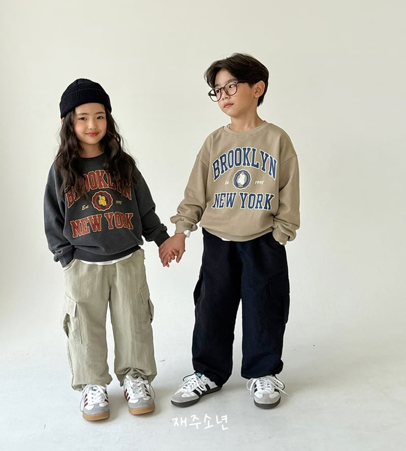 Witty Boy - Korean Children Fashion - #designkidswear - Brooklyn Sweatshirt - 4