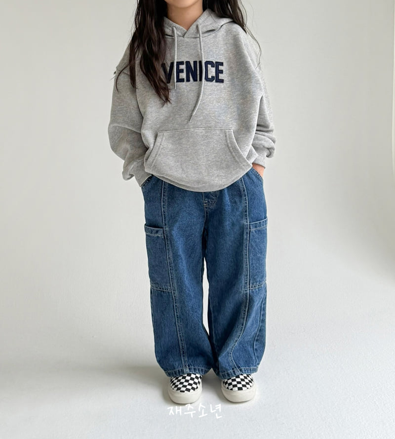 Witty Boy - Korean Children Fashion - #designkidswear - Euro Pocket Denim Pants - 4