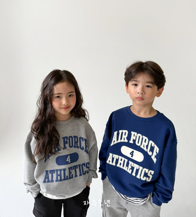 Witty Boy - Korean Children Fashion - #discoveringself - Air Force Sweatshirt