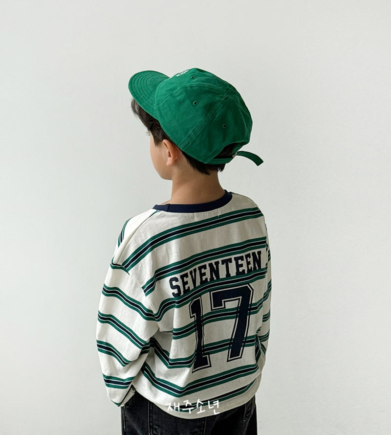 Witty Boy - Korean Children Fashion - #fashionkids - Seventeen Stripe Tee - 12