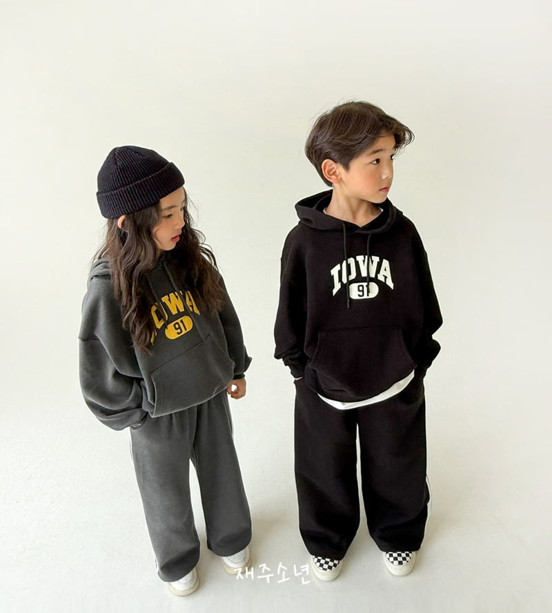 Witty Boy - Korean Children Fashion - #fashionkids - Iowa Hoodie - 8
