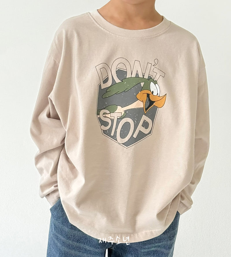 Witty Boy - Korean Children Fashion - #fashionkids - Don't Stop Tee - 6