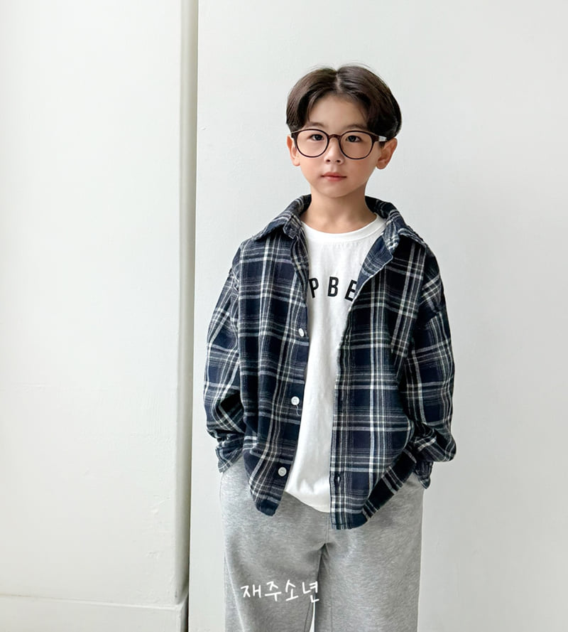 Witty Boy - Korean Children Fashion - #kidsshorts - Pride Check Shirt - 5