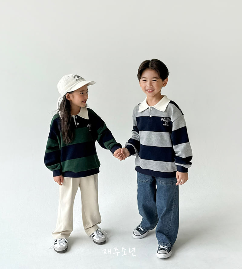 Witty Boy - Korean Children Fashion - #fashionkids - Athletic Sweatshirt - 4