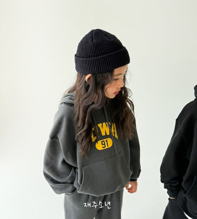 Witty Boy - Korean Children Fashion - #kidsshorts - Iowa Hoodie - 9