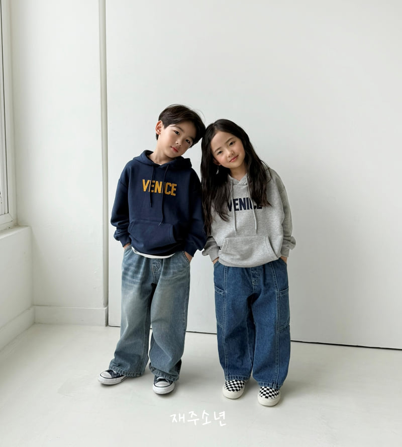 Witty Boy - Korean Children Fashion - #kidsshorts - Old School Denim Pants - 5