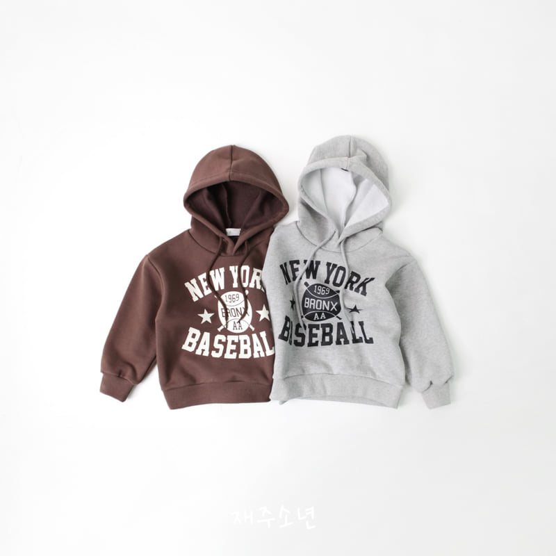 Witty Boy - Korean Children Fashion - #kidsshorts - Bronx Hoodie - 2