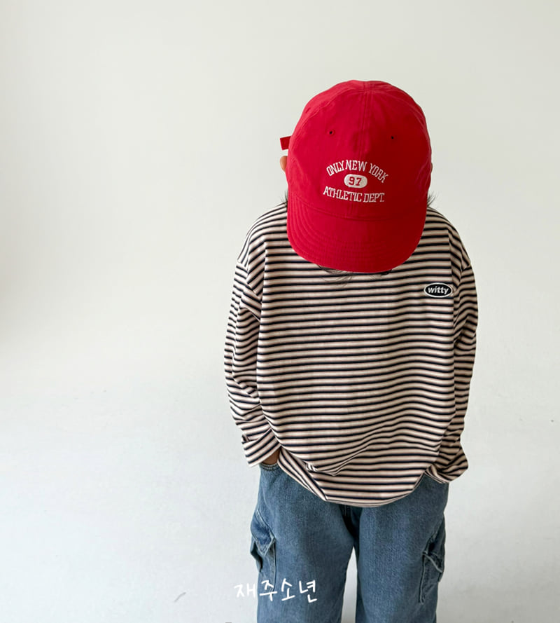 Witty Boy - Korean Children Fashion - #kidsshorts - New York Cap - 8