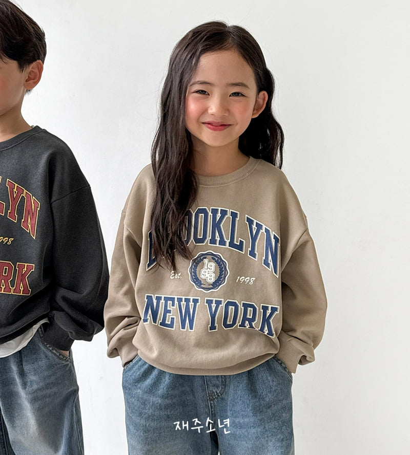 Witty Boy - Korean Children Fashion - #kidsstore - Brooklyn Sweatshirt - 7
