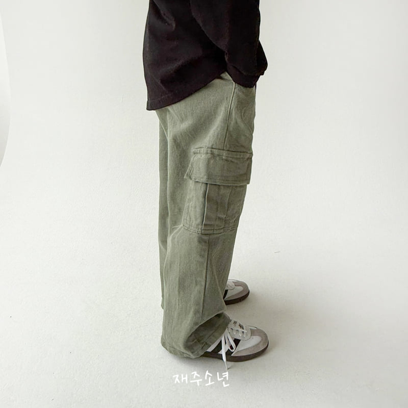 Witty Boy - Korean Children Fashion - #kidsstore - Army Cargo Pants - 9