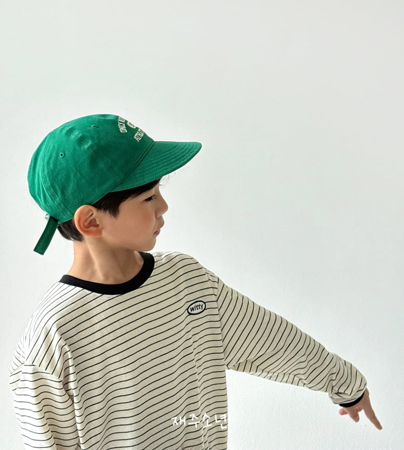 Witty Boy - Korean Children Fashion - #kidsstore - Witty Ringer Tee - 7