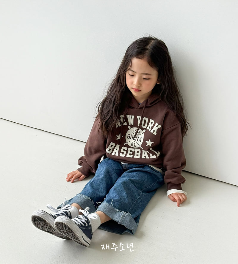 Witty Boy - Korean Children Fashion - #kidsstore - Bronx Hoodie - 3
