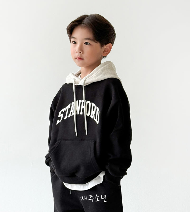 Witty Boy - Korean Children Fashion - #kidzfashiontrend - Stanford Hoodie - 6