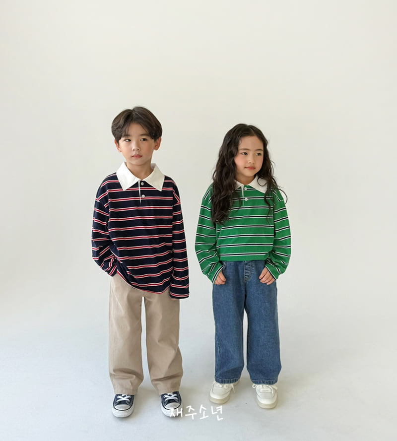 Witty Boy - Korean Children Fashion - #kidzfashiontrend - Premium Stretch Pants - 3