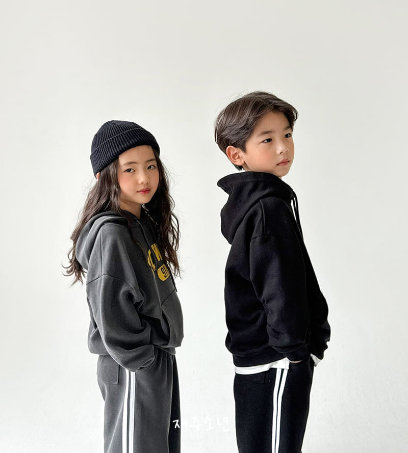 Witty Boy - Korean Children Fashion - #kidzfashiontrend - Iowa Hoodie - 11