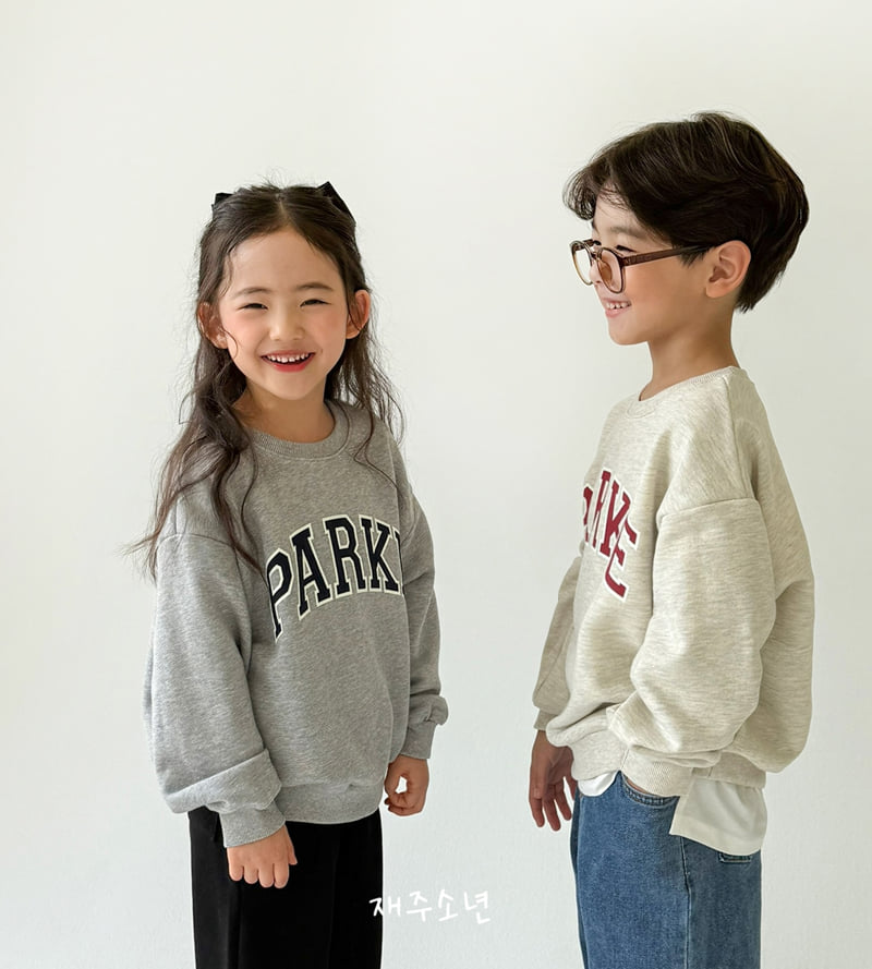 Witty Boy - Korean Children Fashion - #kidzfashiontrend - Parquet Sweatshirt - 6
