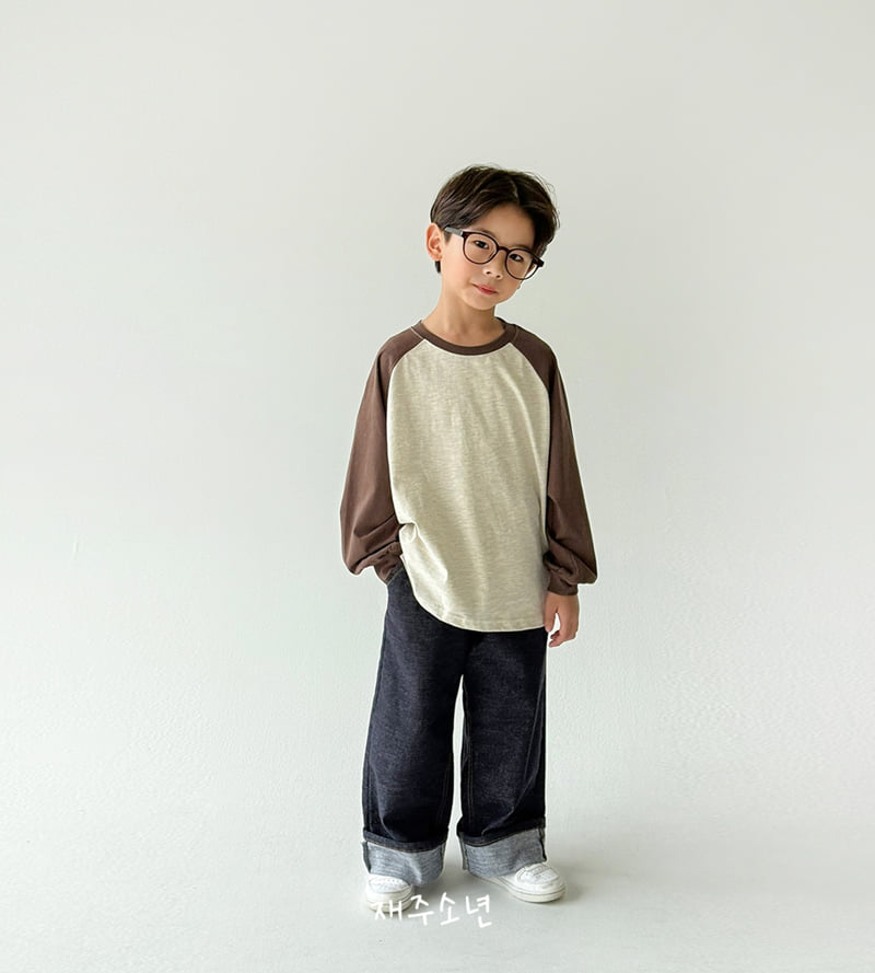 Witty Boy - Korean Children Fashion - #kidzfashiontrend - Hip Selvage Denim Pants - 7