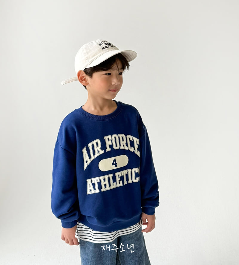 Witty Boy - Korean Children Fashion - #kidzfashiontrend - Air Force Sweatshirt - 5